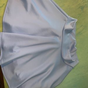 Sky blue skirt